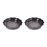 Le Creuset Heritage 2-Piece Fluted Pie Dish Set, 9"
