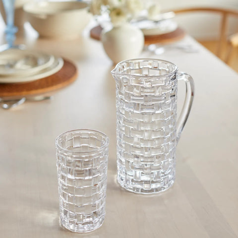 Sur La Table Basketweave Pitcher