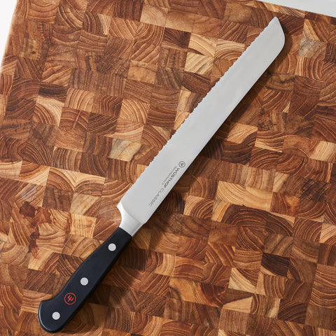 Wüsthof Classic Double-Serrated Bread Knife, 9"