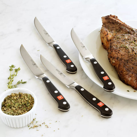 Wüsthof Classic 4-Piece Steak Knife Set