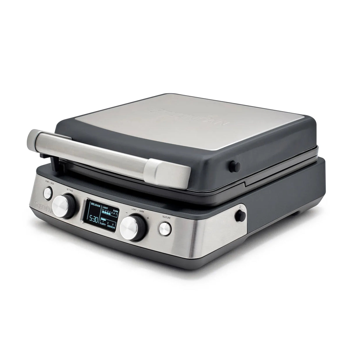 GreenPan 4-Square Waffle Maker with Removable Plates