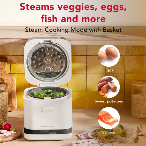 KitchenAid 8 Cup Compact Grain and Rice Cooker