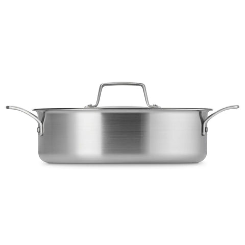 Le Creuset Essential Stainless Steel Rondeau, 4.5 qt.