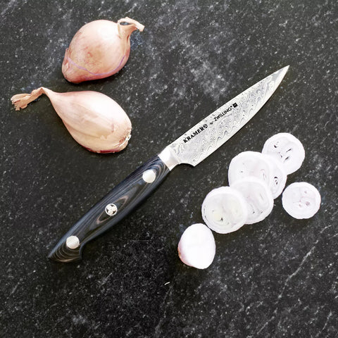 Bob Kramer 3½" Stainless Damascus Paring Knife by Zwilling J.A. Henckels