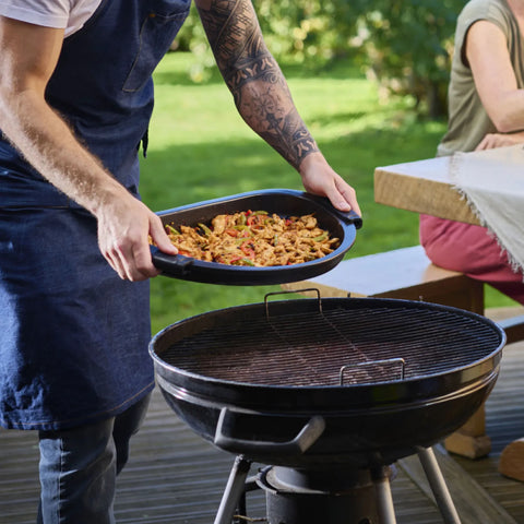 Peugeot Half Moon Ceramic Grill Plancha