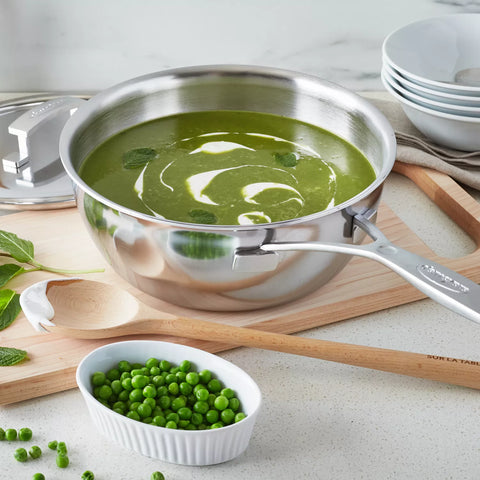 Demeyere Industry5 Stainless Steel Essential Pan, 3.5 Qt.