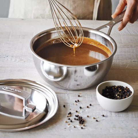 Demeyere Industry5 Stainless Steel Essential Pan, 3.5 Qt.