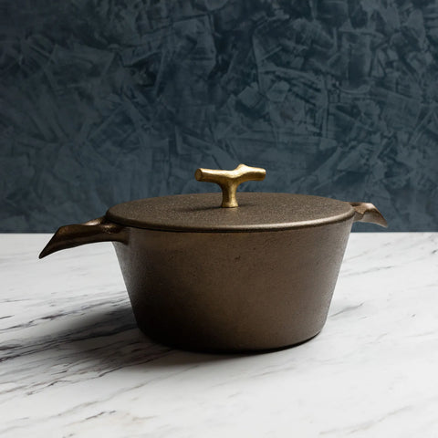 Nest Polished Cast Iron Dutch Oven, 3.5 qt.