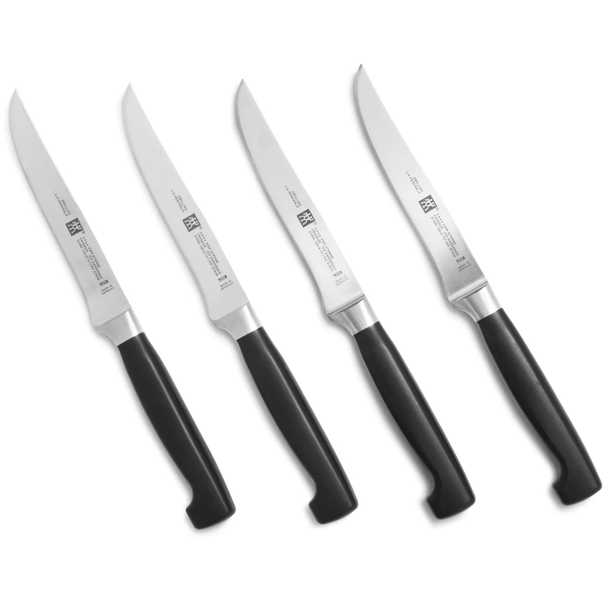 Zwilling J.A. Henckels Four Star Eco Steak Knives, Set of 4