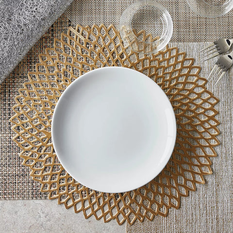 Chilewich Pressed Dahlia Placemat, 14"