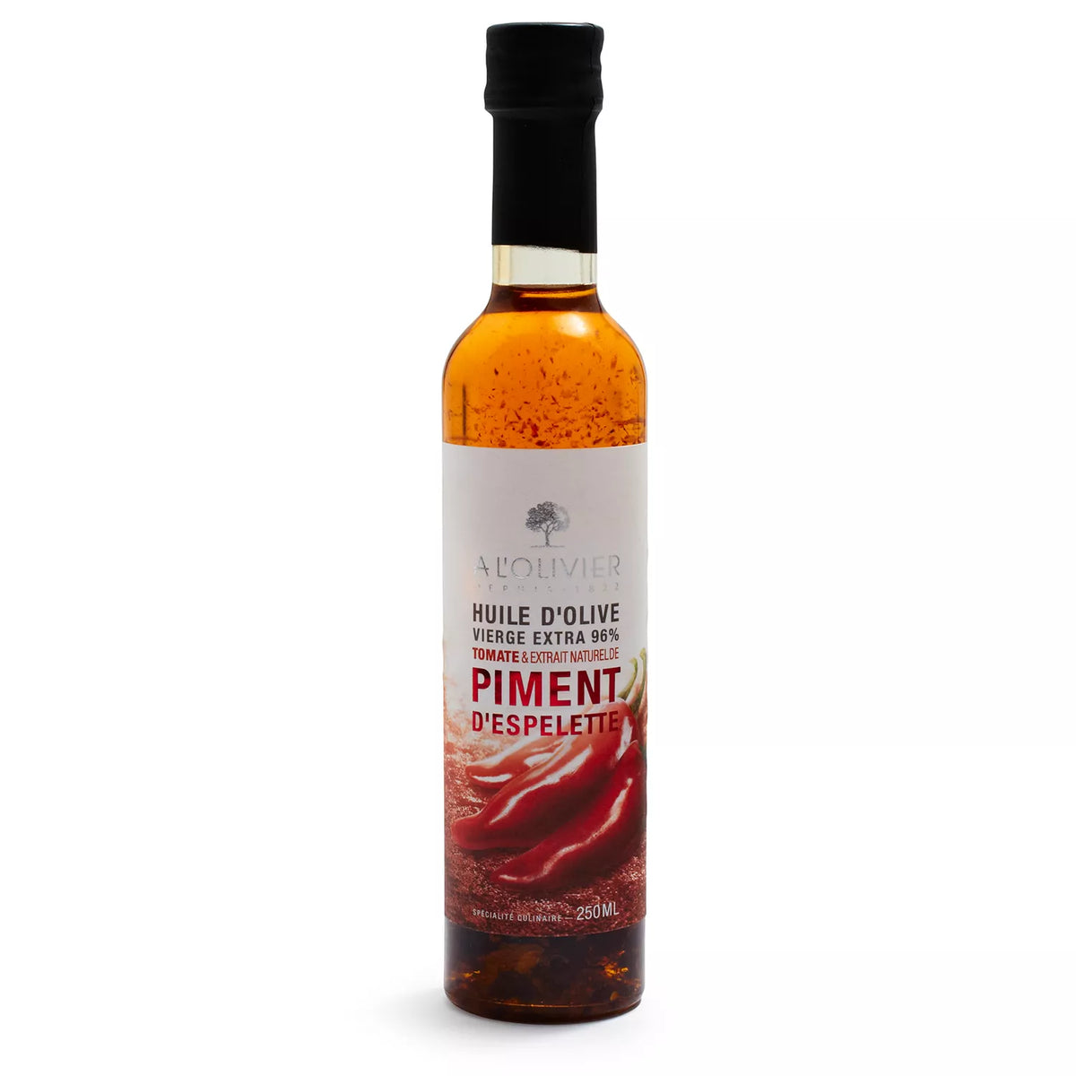 A L’Olivier Espelette Pepper Extra Virgin Olive Oil, 8.5 oz.