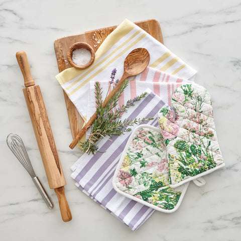 Sur La Table Striped Kitchen Towels, Set of 3