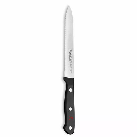 Wüsthof Gourmet Serrated Utility Knife, 5"