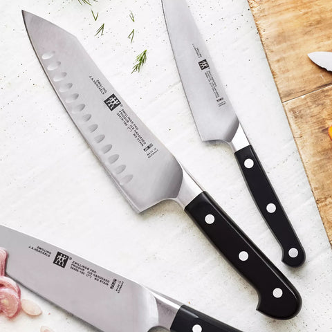 Zwilling J.A. Henckels Pro Rocking Santoku, 7"