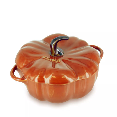 Staub Mini Stoneware Pumpkin Cocotte, .75 qt