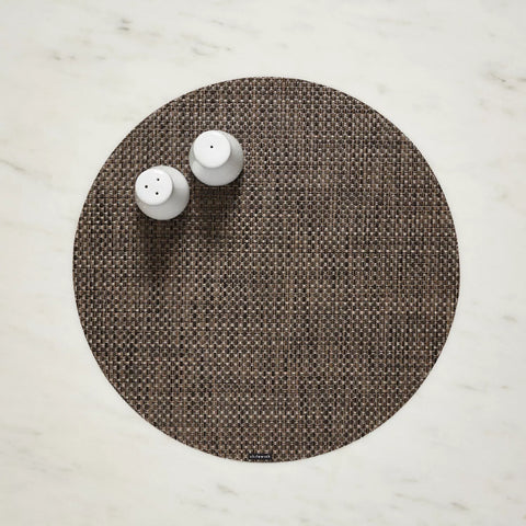 Chilewich Basketweave Round Placemat, 15"