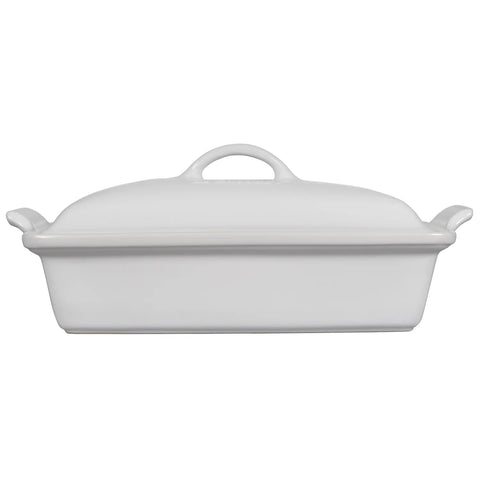 Le Creuset Heritage Stoneware Covered Baker, 4 qt.