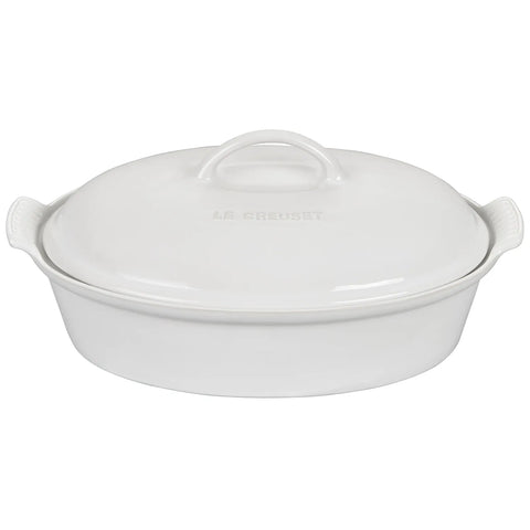 Le Creuset Heritage Covered Oval Casserole, 4 qt.