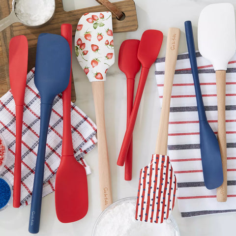 Sur La Table Flex-Core Mini Silicone Spatula and Spatula Spoon, Set of 2