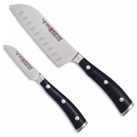 Wüsthof Classic Ikon 2-Piece Mini Asian Set