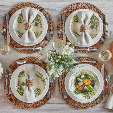 Sur La Table Pearl Stoneware Rectangular Tray