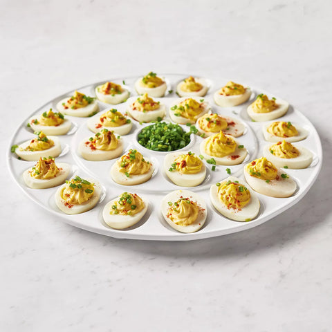 Sur La Table Porcelain Egg Platter