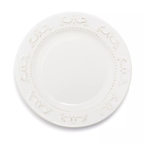 Sur La Table Pearl Stoneware Dessert Plates, Set of 4