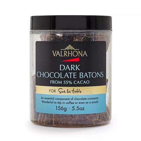 Valrhona ™ Dark Chocolate Batons, 55% Cacao