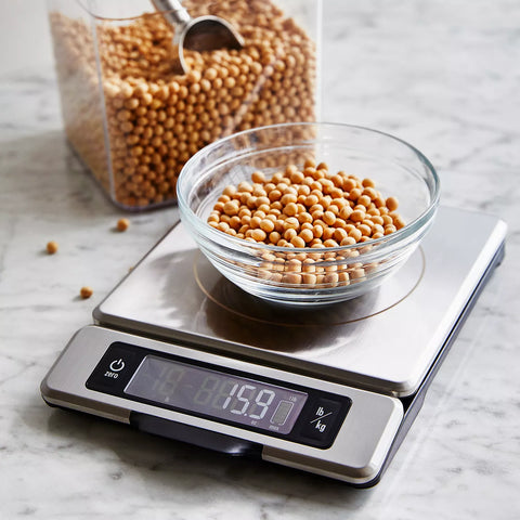 OXO 11-lb. Stainless Steel Scale with Pull-Out Display