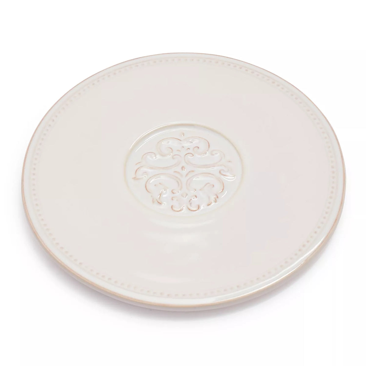 Sur La Table Pearl Stoneware Medallion Trivet