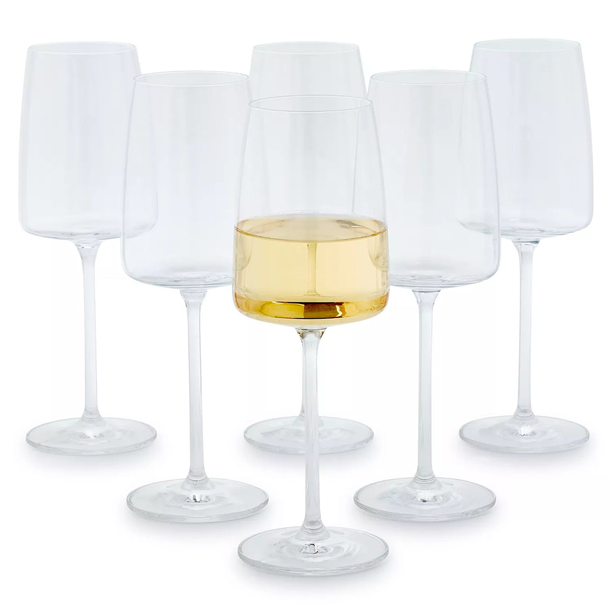 Schott Zwiesel Sensa Soft-White Wine Glasses, Set of 6