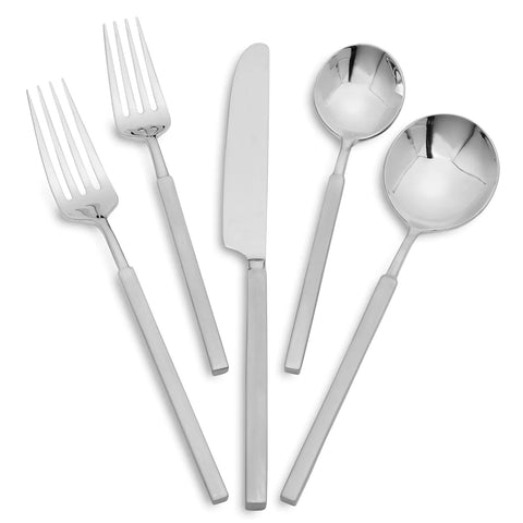Fortessa Jaxson Flatware 20-Piece Flatware Set