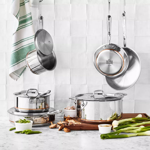 All-Clad Copper Core 10-Piece Cookware Set