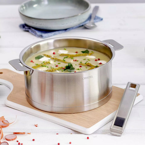 Cristel Strate 15-Piece Cookware Set