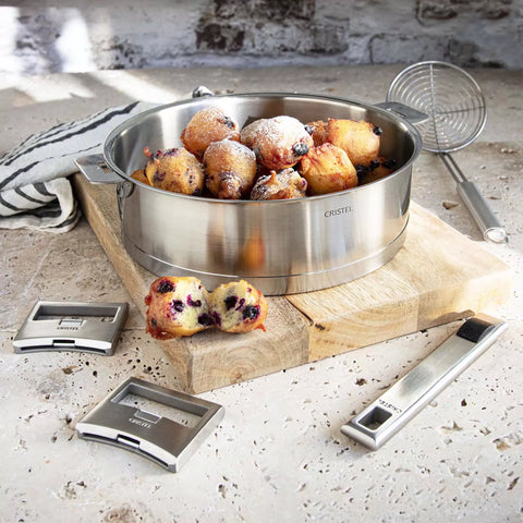 Cristel Strate 15-Piece Cookware Set