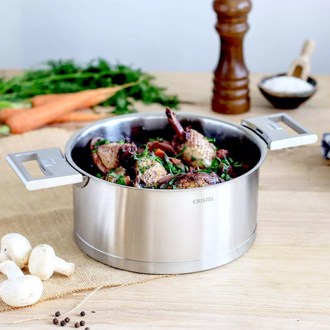 Cristel Strate 15-Piece Cookware Set
