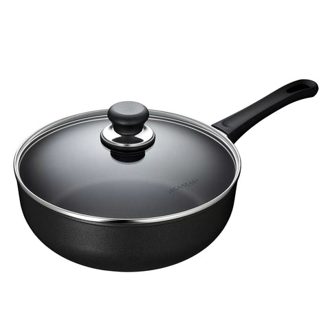 Scanpan Classic Deep Sauté Pan with Lid, 4.25 qt.
