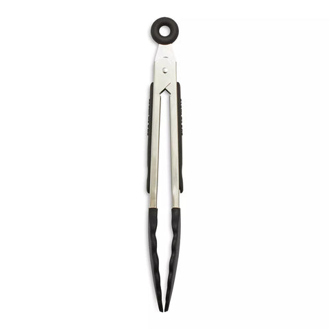Sur La Table Silicone-Tipped Tongs, 7"