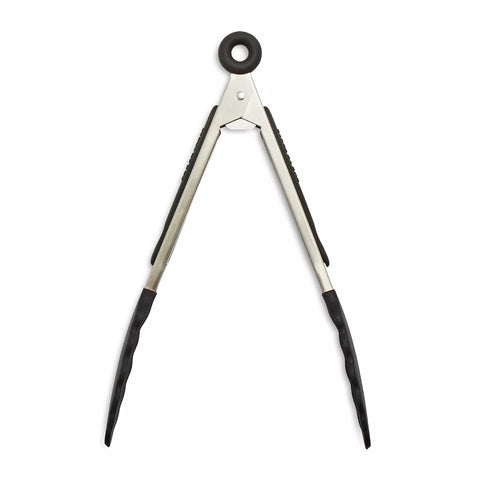 Sur La Table Silicone-Tipped Tongs, 7"