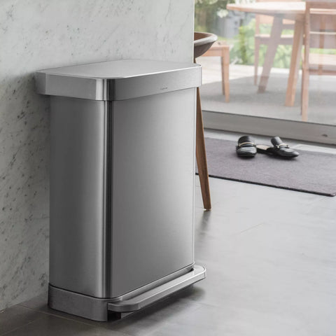 Simplehuman Step Can with Liner Pocket, 45 L