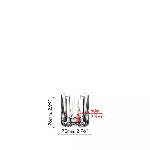 RIEDEL Drink Specific Glassware Neat Glass, Set of 2