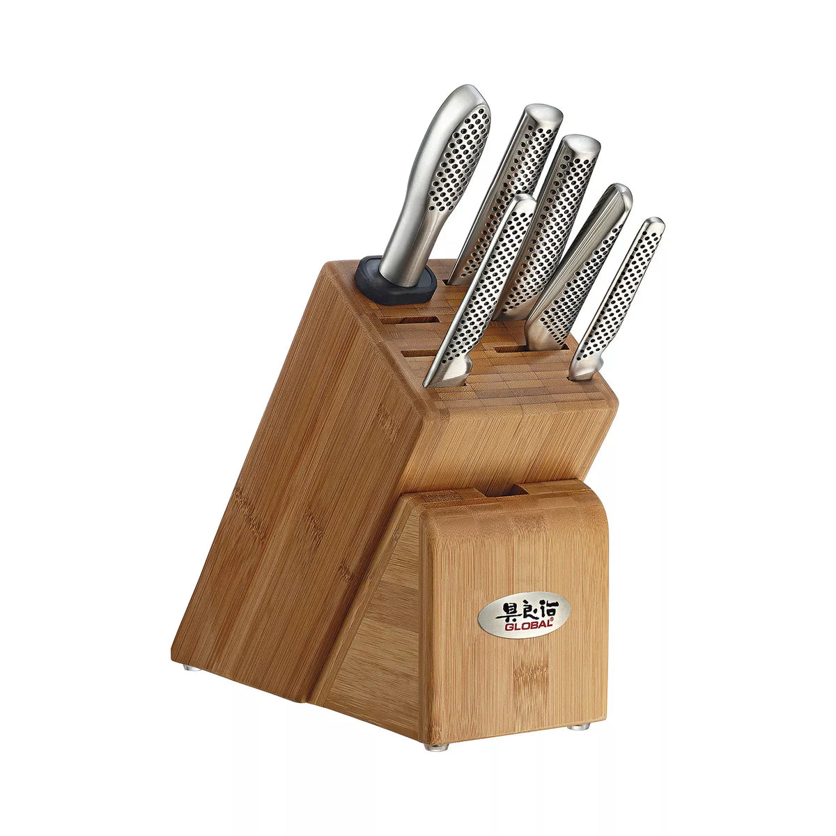 Global Takashi 7-Piece Knife Block Set