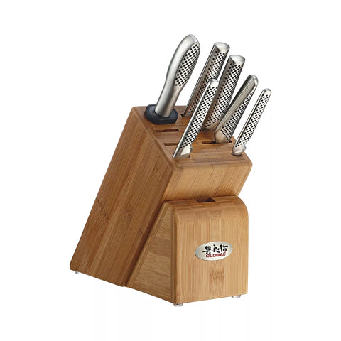 Global Takashi 7-Piece Knife Block Set
