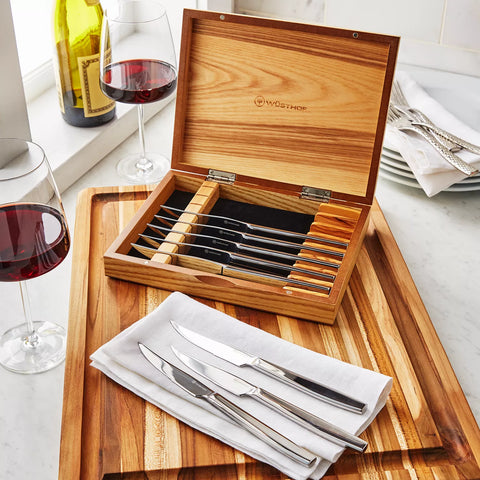Wüsthof 8-Piece Stainless Mignon Steak Knife Set