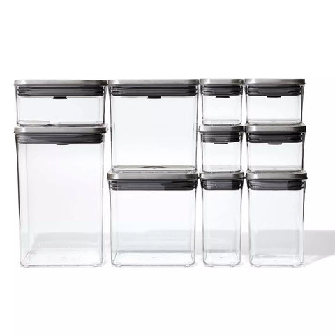 OXO SteeL 12-Piece POP Container Set