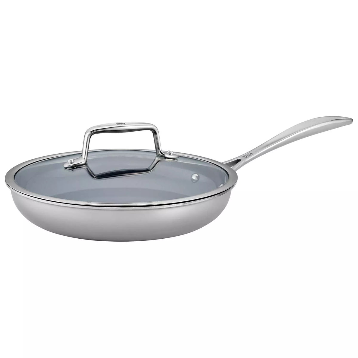 Zwilling Clad CFX Ceramic Nonstick Skillet with Lid, 9.5"