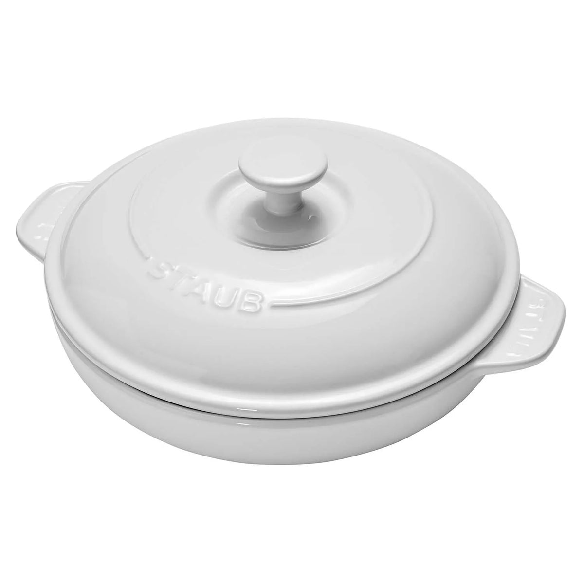 Staub Stoneware 8" Round Covered Brie Baker