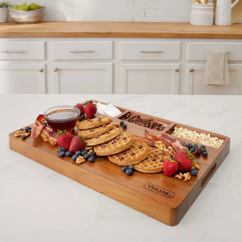 Viking Acacia Wood 20"x14" Prep & Serve Board
