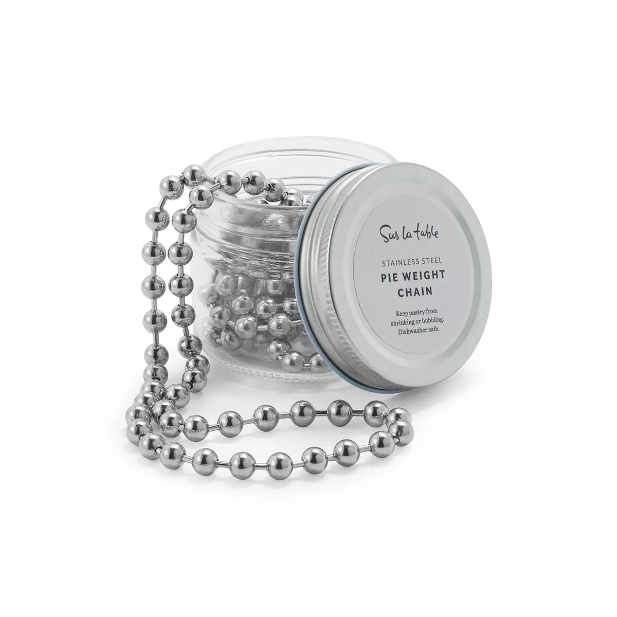 Sur La Table Stainless Steel Pie Weight Chain, 6’
