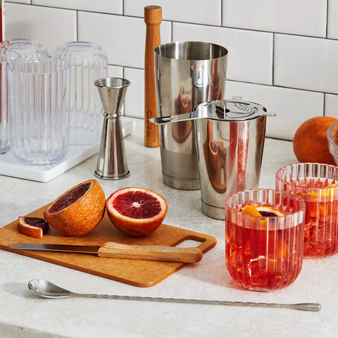 Sur La Table Stainless Steel 6-Piece Bar Tool Set